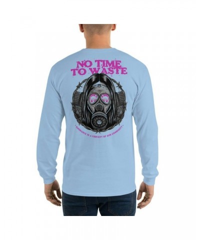 No Time To Waste N.T.T.W Front & Back Toxic Men’s Long Sleeve Shirt $15.73 Shirts