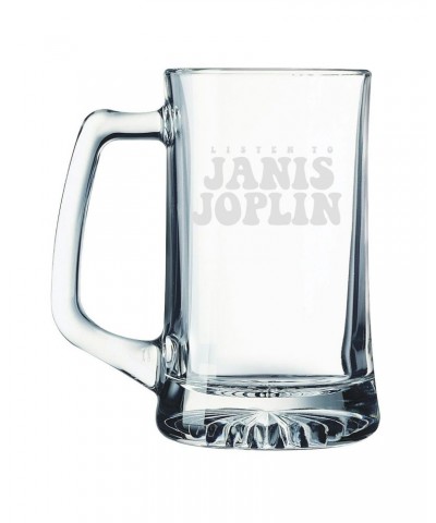 Janis Joplin Listen To Janis Joplin 25 oz Beer Mug $10.50 Drinkware
