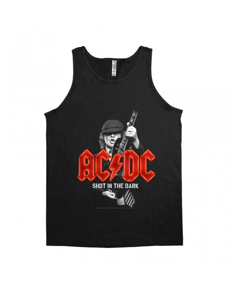 AC/DC Unisex Tank Top | PWR Up Shot In The Dark Neon Lights Shirt $11.48 Shirts