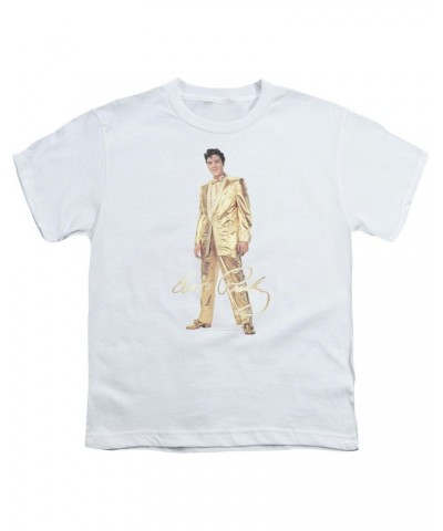 Elvis Presley Youth Tee | GOLD LAME SUIT Youth T Shirt $6.75 Kids