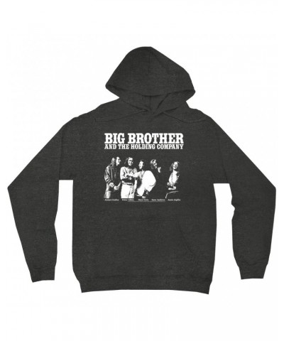 Big Brother & The Holding Company Hoodie | Featuring Janis Joplin Black and White Photo Big Brother and The Holding Co. Hoodi...
