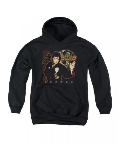 Elvis Presley Youth Hoodie | KARATE Pull-Over Sweatshirt $8.99 Sweatshirts