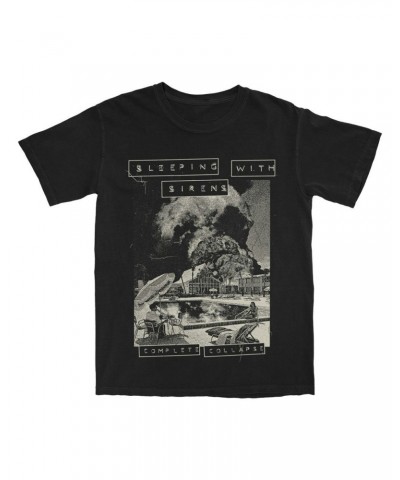 Sleeping With Sirens "Complete Collapse" Black Tee $12.32 Shirts